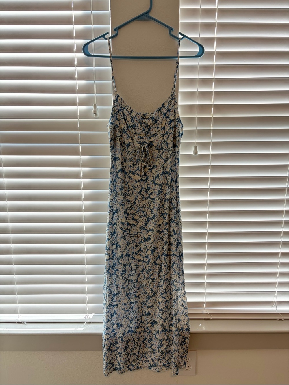 Blue Floral Dress